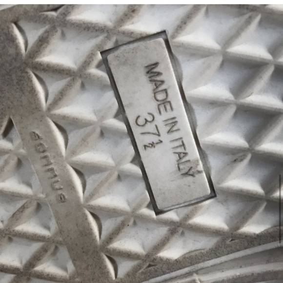 GIUSEPPE ZANOTTI BLACK LEATHER W/WHITE SOLE HIGH TOP SNEAKERS (37.5) - Picture 2 of 5